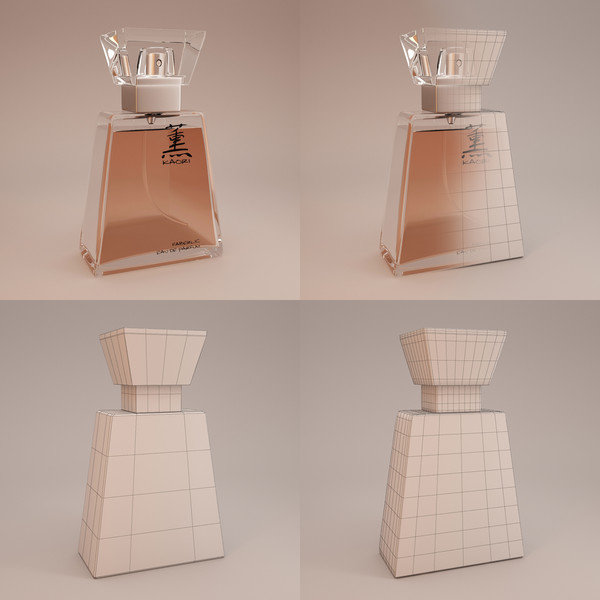 3d kaori parfum model - Kaori Parfum by Stubborn3D